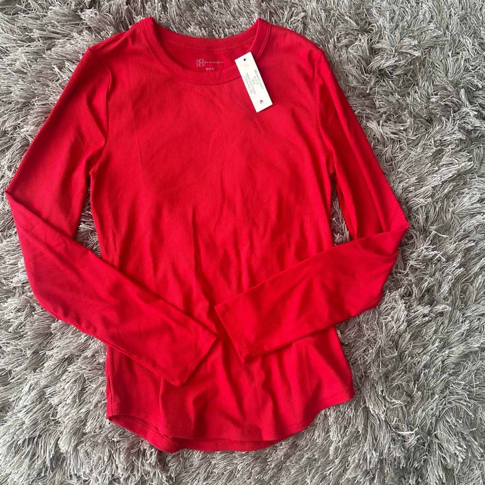 Cotton long sleeve tee